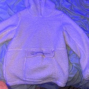 Fuzzy champion hoodie